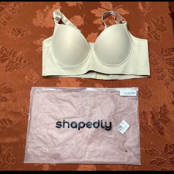 Shapedly Back Smoothing Shaping Bra NWOT 42C - Picture 2 of 9